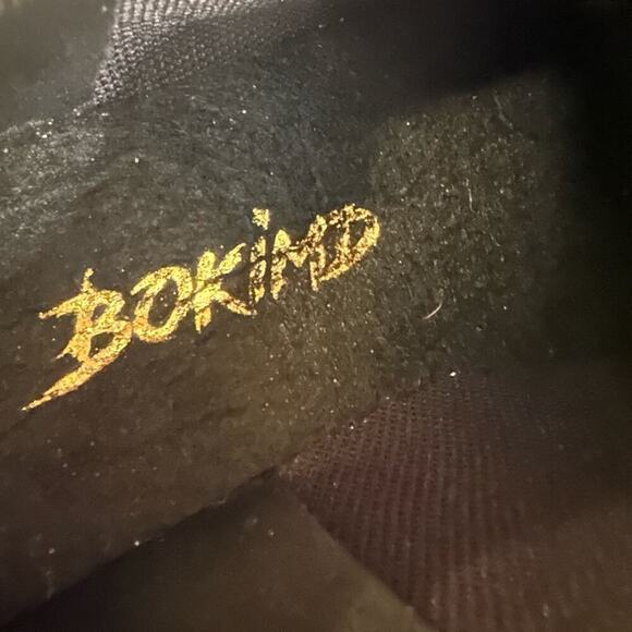 BOKIMD Boy’s Black Tap Dance Shoes - Size 5 Lace Up NWOT - Picture 4 of 6